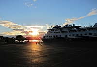 Great Lakes Cruise Ship at Houghton 2013