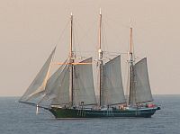 Schooner Sailing on Lake Superior