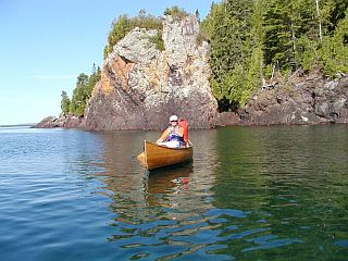 Keweenaw Lake Superior Canoeing