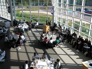 Reception and Lunch in the Rozsa Center Lobby