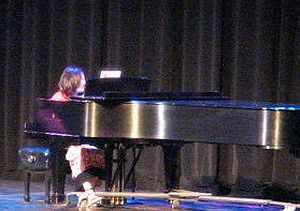 Piano performanceat the Rozsa Center fo the Performing Arts 