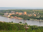 View of Michigan Tech Campus July 5, 2013