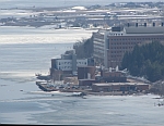 Michigan Tech partial view of Campus waterfront west view March 16, 2012