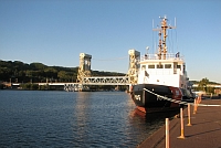 USCG Neah Bay and bridge