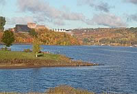 Michigan Tech Campus Fall View from east