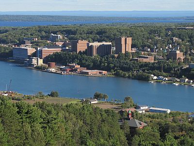 Great Lakes Research Center  from Mt Ripley