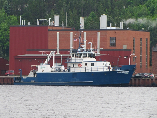 RV Sturgeon at Great Lakes Research Center