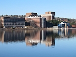 Waterfront campus view
