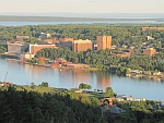 Summer Evening Michigan Tech View