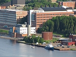 Waterfront view Michigan Tech Campus June 14, 2013